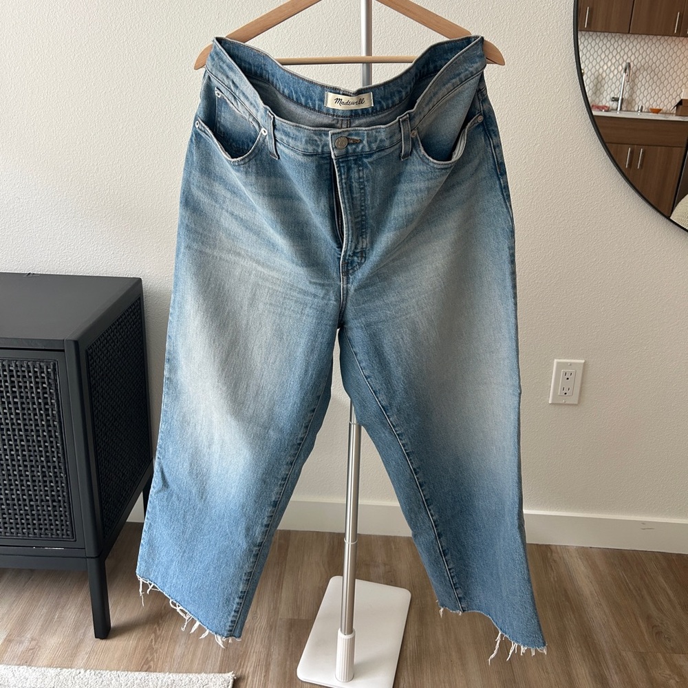 Madewell Perfect Vintage Wide Leg Crop